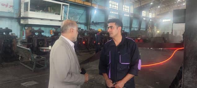بازدید مدیر کل استاندارد لرستان از مجتمع فولاد الیگودرز