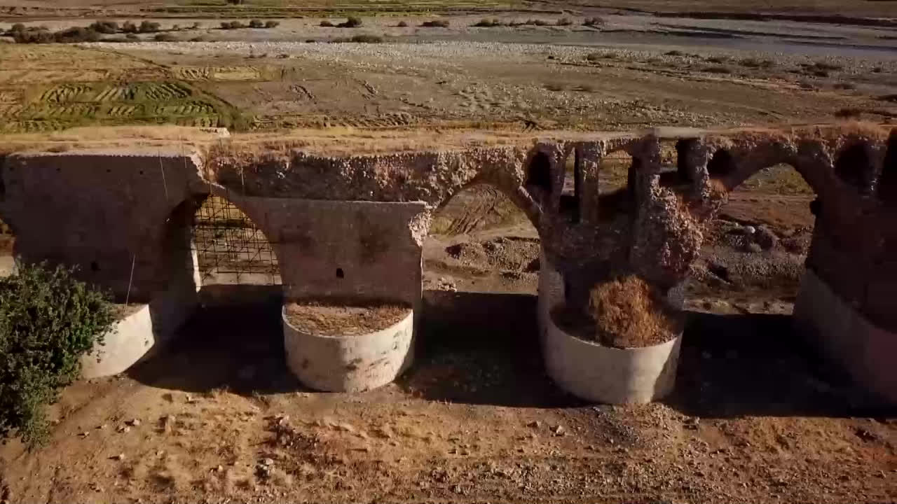 آغاز عملیات مرمت پل کشکان در لرستان